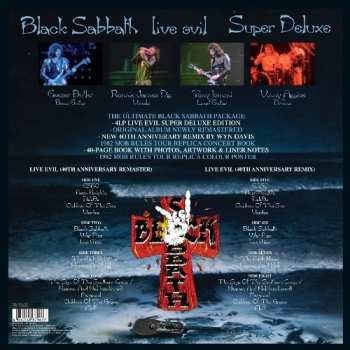 4LP/Box Set Black Sabbath: Live Evil Super Deluxe DLX 546596