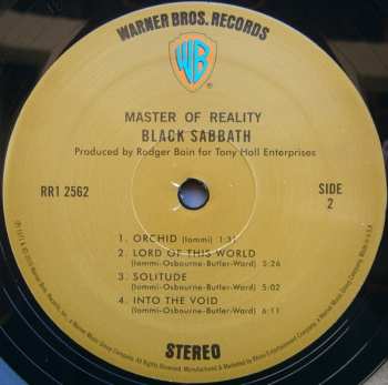 LP Black Sabbath: Master Of Reality 584531