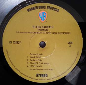 2LP Black Sabbath: Paranoid DLX 603951