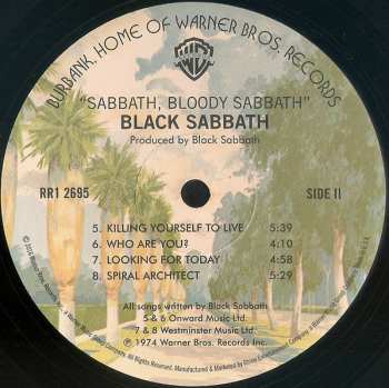 LP Black Sabbath: Sabbath Bloody Sabbath 607192