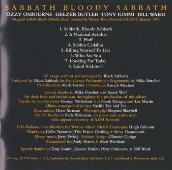 CD Black Sabbath: Sabbath Bloody Sabbath 657851