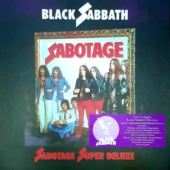 4LP/SP/Box Set Black Sabbath: Sabotage Super Deluxe DLX 602979