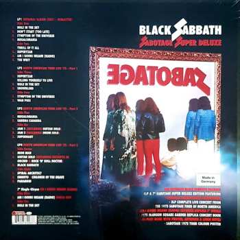 4LP/SP/Box Set Black Sabbath: Sabotage Super Deluxe DLX 602979