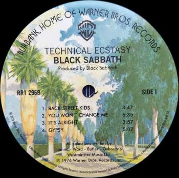 LP Black Sabbath: Technical Ecstasy  589957