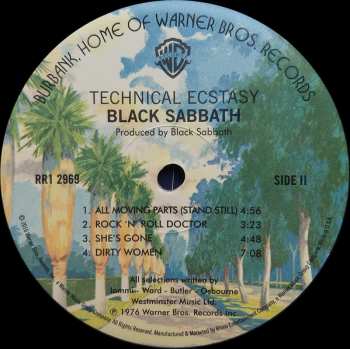 LP Black Sabbath: Technical Ecstasy  589957