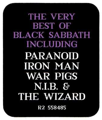 2CD Black Sabbath: The Ultimate Collection 669373