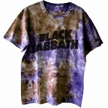 Merch Black Sabbath: Tričko Wavy Logo Black Sabbath  XL