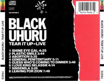 CD Black Uhuru: Tear It Up - Live 631922