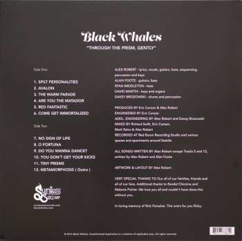 LP Black Whales: Through The Prism, Gently LTD | CLR 81125