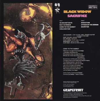 6CD/Box Set Black Widow: Sabbat Days (The Complete Anthology 1969-1972) 620544