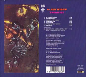 CD Black Widow: Sacrifice DIGI 31324