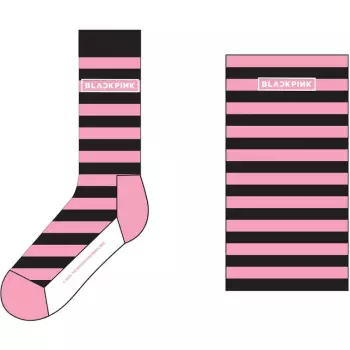 Kotníkové Ponožky Stripes & Logo Blackpink