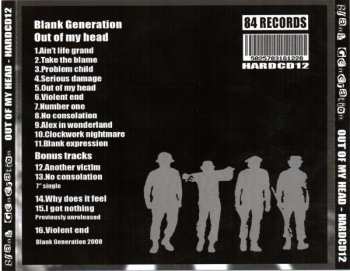 CD Blank Generation: Out Of My Head 245366