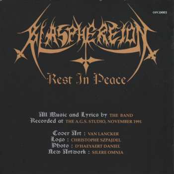 CD Blasphereion: Rest In Peace 236399