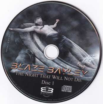 2CD Blaze Bayley: The Night That Will Not Die 440543