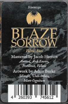 CD Blaze of Sorrow: Vultus Fati LTD 586276