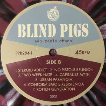 LP Blind Pigs: São Paulo Chaos LTD | CLR 363541