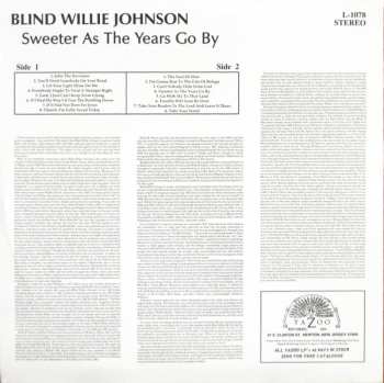 LP Blind Willie Johnson: Sweeter As The Years Go By 610454