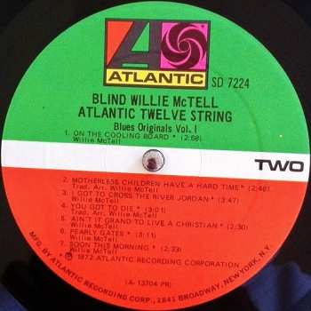 LP Blind Willie McTell: Atlanta Twelve String 552285