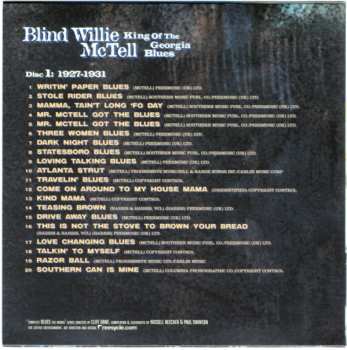 6CD/Box Set Blind Willie McTell: King Of The Georgia Blues 502850