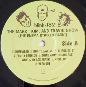 2LP Blink-182: The Mark, Tom And Travis Show (The Enema Strikes Back!) 613025