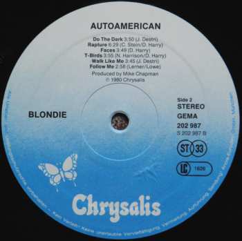 LP Blondie: AutoAmerican 632740