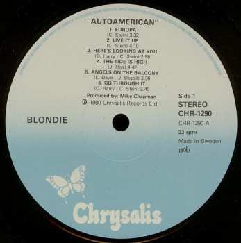 LP Blondie: AutoAmerican 645189