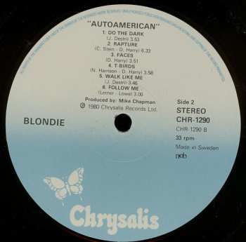 LP Blondie: AutoAmerican 645189