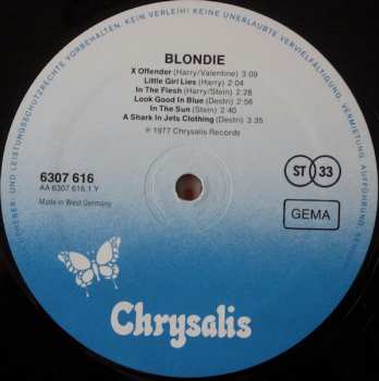 LP Blondie: Blondie 639159