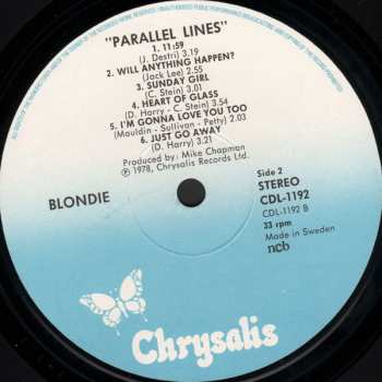 LP Blondie: Parallel Lines 633564