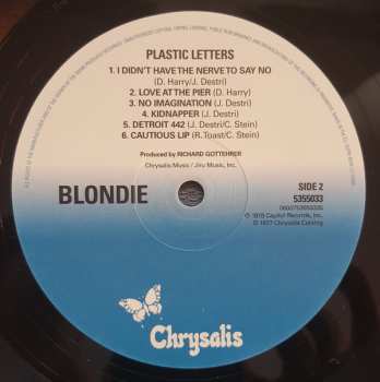 LP Blondie: Plastic Letters 46084