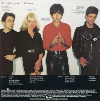 LP Blondie: Plastic Letters 629445