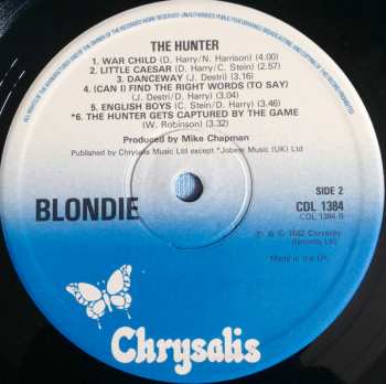 LP Blondie: The Hunter 650501