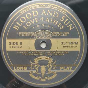 LP Blood And Sun: Love & Ashes LTD 654705