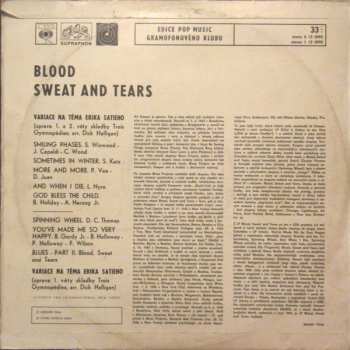 LP Blood, Sweat And Tears: Blood Sweat & Tears 41869