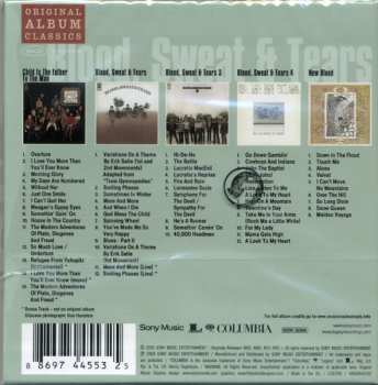 5CD/Box Set Blood, Sweat And Tears: Original Album Classics 604127