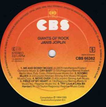 3LP Blood, Sweat And Tears: Giants Of Rock 629477