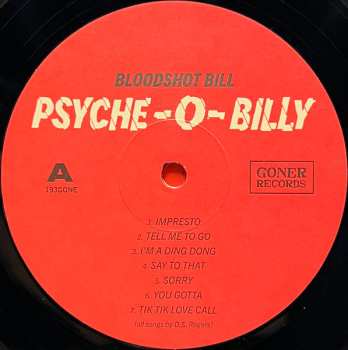 LP Bloodshot Bill: Psyche​-O​-​Billy 568203