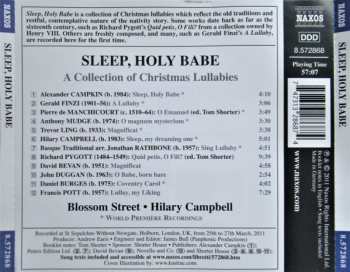 CD The Blossom Street Singers: Sleep, Holy Babe (A Collection Of Christmas Lullabies) 551390