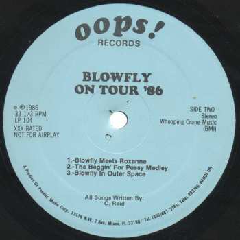 LP Blowfly: Blowfly On Tour '86 608288