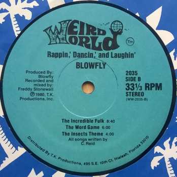 LP Blowfly: Rappin', Dancin', And Laughin' 557484