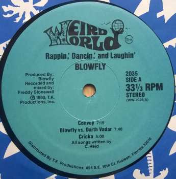 LP Blowfly: Rappin', Dancin', And Laughin' 557484