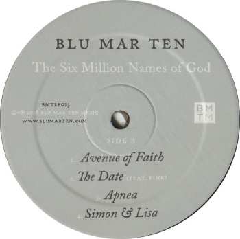 2LP Blu Mar Ten: The Six Million Names Of God LTD | NUM 492268