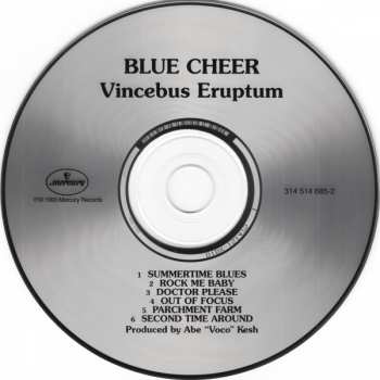 CD Blue Cheer: Vincebus Eruptum 239238