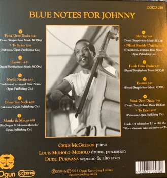 CD Blue Notes: Blue Notes for Johnny 549496