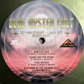 3LP Blue Öyster Cult: 50th Anniversary - Live In NYC - Second Night CLR | LTD 637873