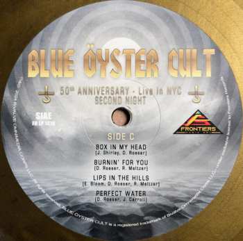 3LP Blue Öyster Cult: 50th Anniversary - Live In NYC - Second Night CLR | LTD 637873