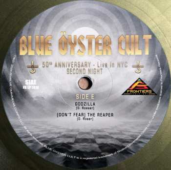 3LP Blue Öyster Cult: 50th Anniversary - Live In NYC - Second Night CLR | LTD 637873