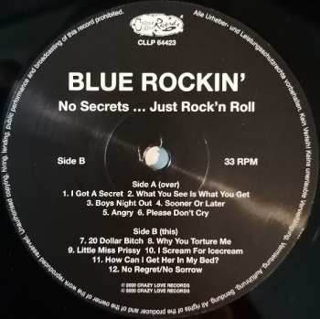 LP Blue Rockin': No Secrets...Just Rock'N Roll 574544