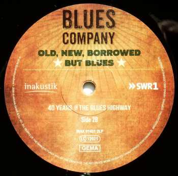 2LP Blues Company: Old, New, Borrowed But Blues 68121